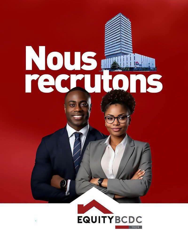 Développeur Frontend UI/UX – EquityBCDC recrute à Kinshasa