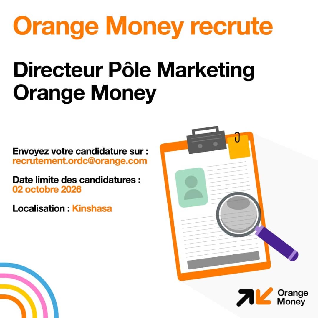 Directeur Pôle Marketing Orange Money – Orange RDC